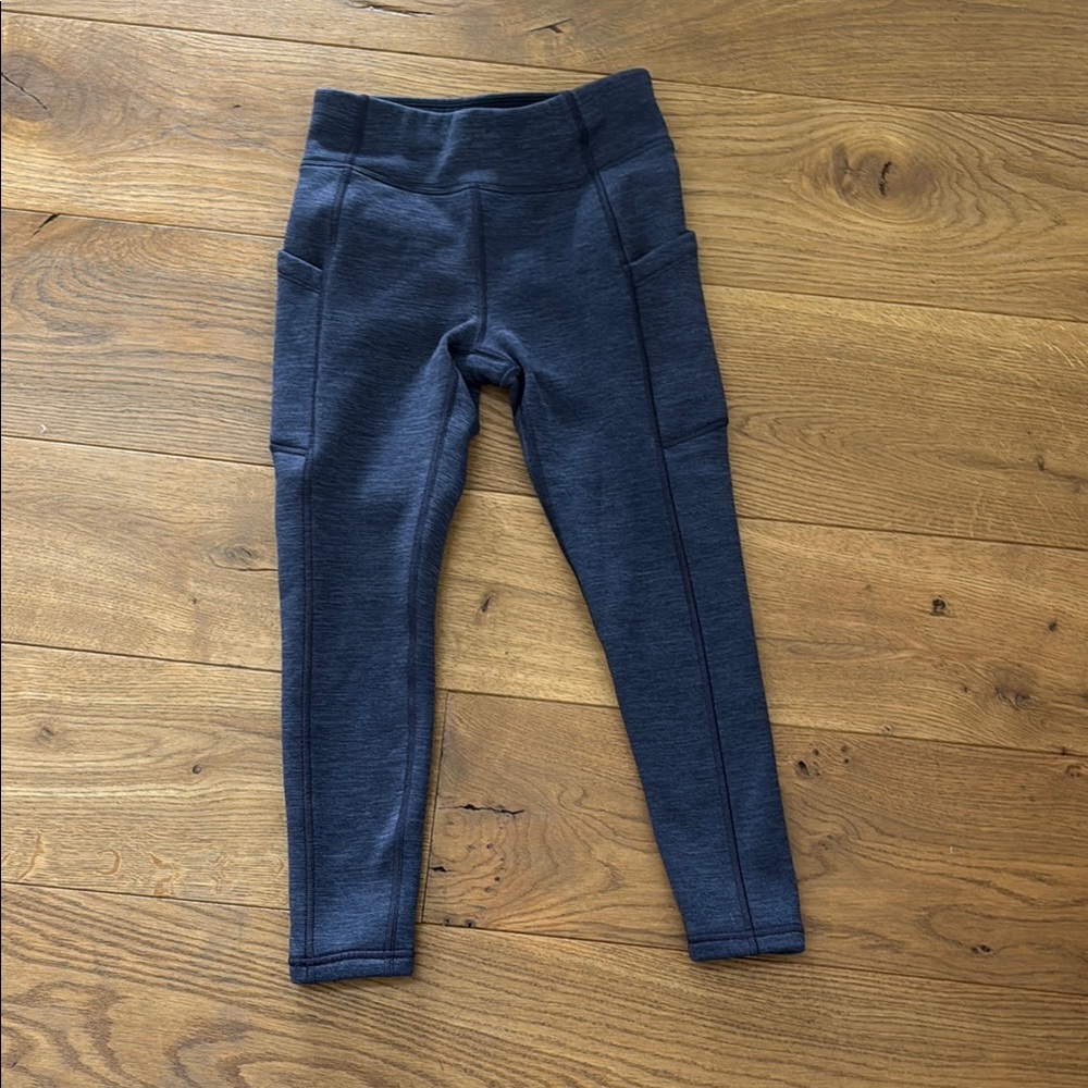 Athleta Blue Leggings Stretchy Slim Fit